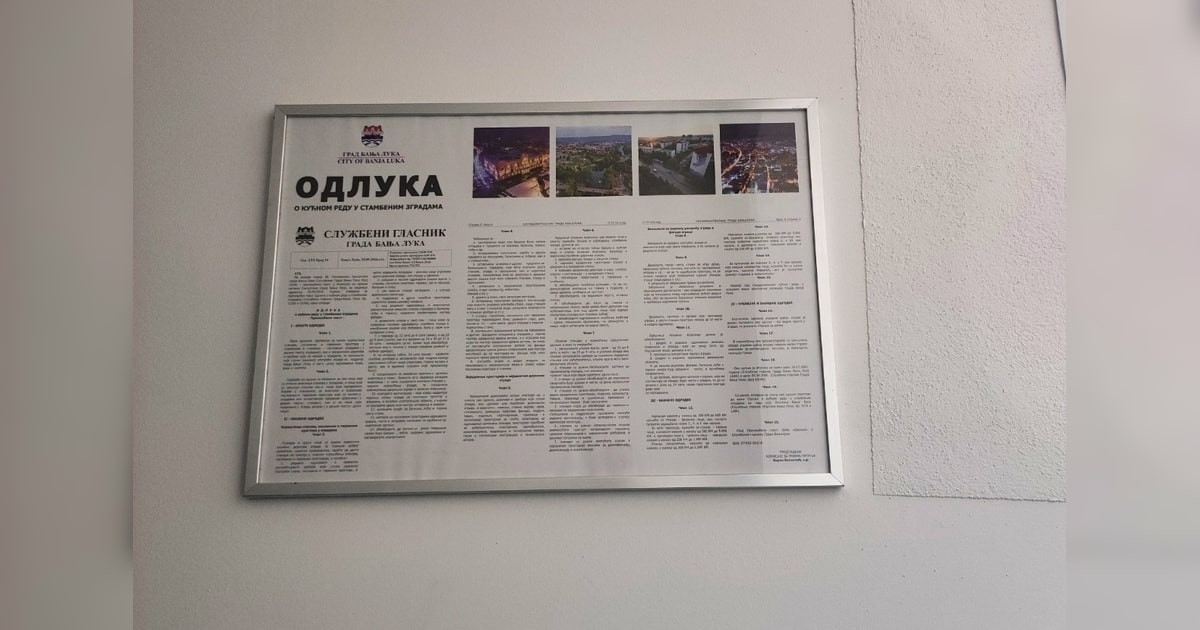 Odluka o kućnom redu