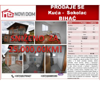 SNIŽENO!PRODAJE SE - Kuća - Sokolac - BIHAĆ