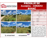  PRODAJE SE - Zemljište - Ceravci - BIHAĆ