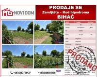 PRODANO - Zemljište - Kod hipodroma - Bihać