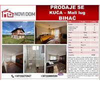  PRODAJE SE - Kuća - Mali lug - BIHAĆ