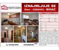 IZNAJMLJUJE SE - Stan - Ceravci - BIHAĆ