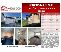  PRODAJE SE - Kuća - Jablanska - BIHAĆ