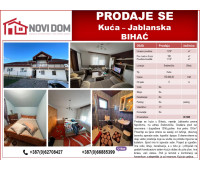 PRODAJE SE - Kuća - Jablanska- BIHAĆ