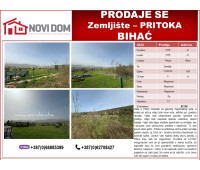 PRODAJE SE - Zemljište - Pritoka - BIHAĆ