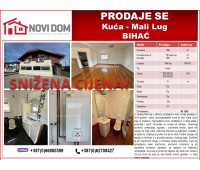 SNIŽENA CIJENA! - Kuća - Mali lug - BIHAĆ