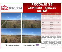 PRODAJE SE - Zemljište - KRALJE - BIHAĆ